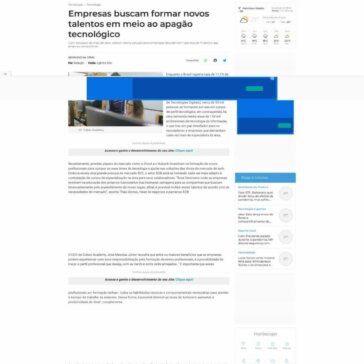 Empresas buscam formar novos talentos em meio ao apagão tecnológico – Morato Hoje