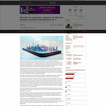 Mercado em expansão: empresas de Telecom passam a sublocar infraestrutura de TI – JBN Bahia Notícias