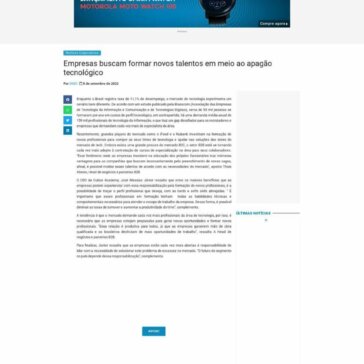 Empresas buscam formar novos talentos em meio ao apagão tecnológico – Diário de Curitiba