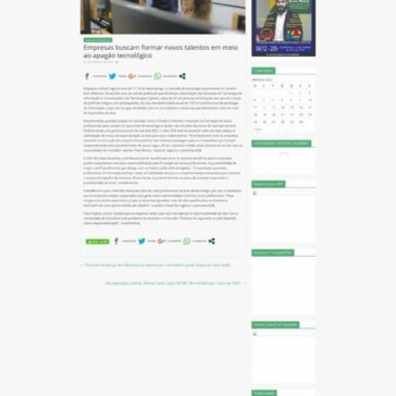 Empresas buscam formar novos talentos em meio ao apagão tecnológico – Sentidohorario
