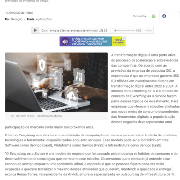 Everything as a Service: empresas devem investir US$ 6,3 trilhões em inovação – Tv Caete