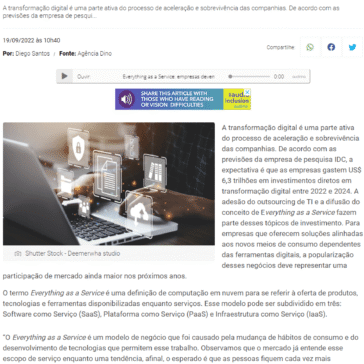 Everything as a Service: empresas devem investir US$ 6,3 trilhões em inovação – Portal NA