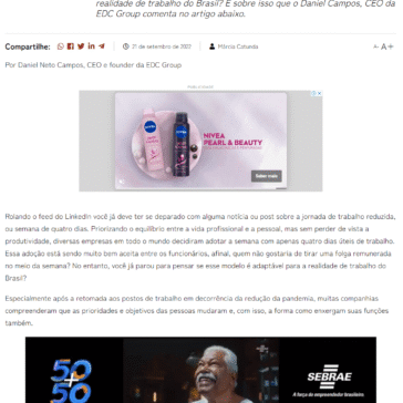 Semana de quatro dias: será que esse modelo é adaptável a realidade de trabalho do Brasil? – GCmais