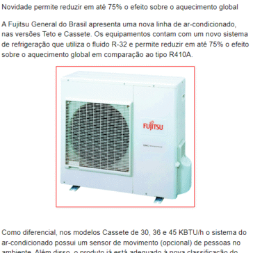 FUJITSU GENERAL DO BRASIL LANÇA LINHA DE AR-CONDICIONADO COM NOVO SISTEMA DE REFRIGERAÇÃO – Home Center View