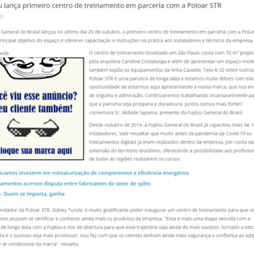 Fujitsu lança primeiro centro de treinamento em parceria com a Poloar STR – Revista do Frio