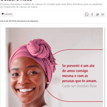 Fujitsu General do Brasil promove ação de Outubro Rosa – Manezinho News