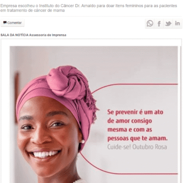 Fujitsu General do Brasil promove ação de Outubro Rosa – Manezinho News