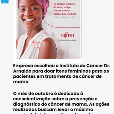 Fujitsu General do Brasil promove ação de Outubro Rosa – Ecompare
