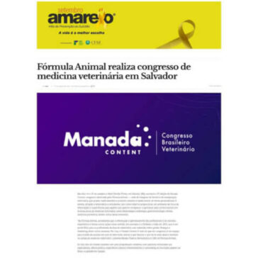 Fórmula Animal realiza congresso de medicina veterinária em Salvador – Bocaína Informa