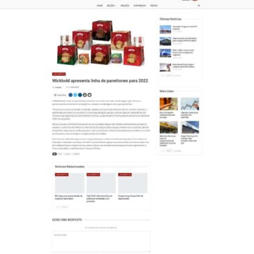 Wickbold apresenta linha de panettones para 2022