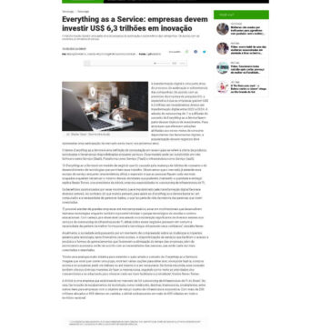 Everything as a Service: empresas devem investir US$ 6,3 trilhões em inovação – Vamos Portal De Noticias