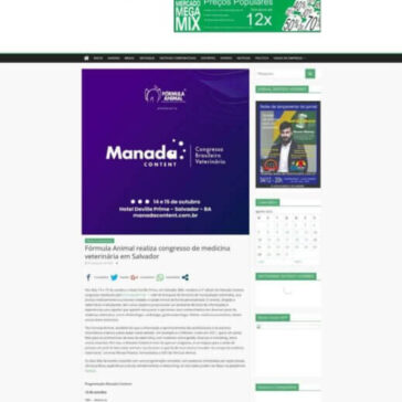 Fórmula Animal realiza congresso de medicina veterinária em Salvador – Sentidohorario