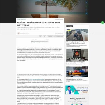 Período sabático gera engajamento e motivação – RCW TV