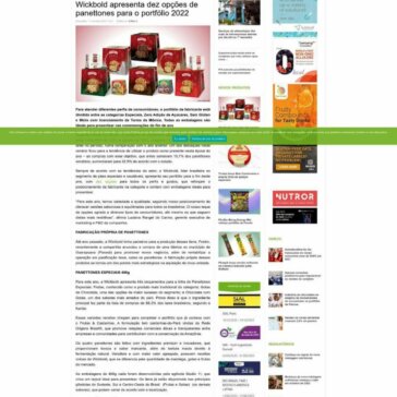 Wickbold apresenta dez opções de panettones para o portfólio 2022
