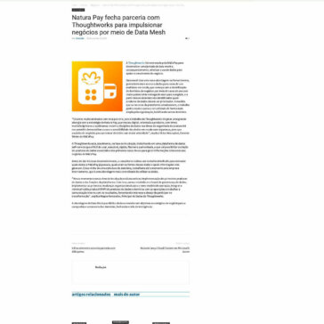 Natura Pay fecha parceria com Thoughtworks para impulsionar negócios por meio de Data Mesh – TI Inside