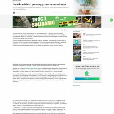 Período sabático gera engajamento e motivação – Site da Serra