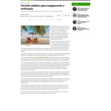 Período sabático gera engajamento e motivação – Vamos Portal De Noticias