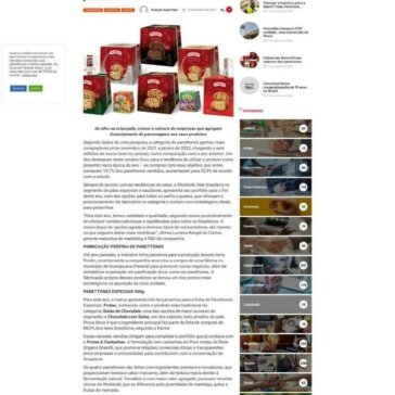 Indústrias diversificam sabores dos panetones