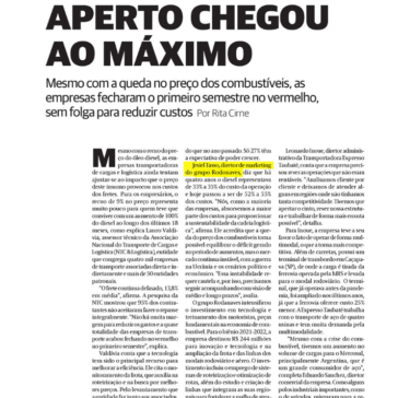 Aperto chegou ao máximo