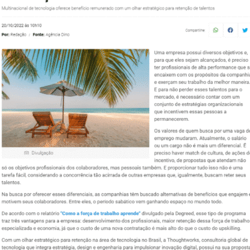 Período sabático gera engajamento e motivação – Jundiaí Online