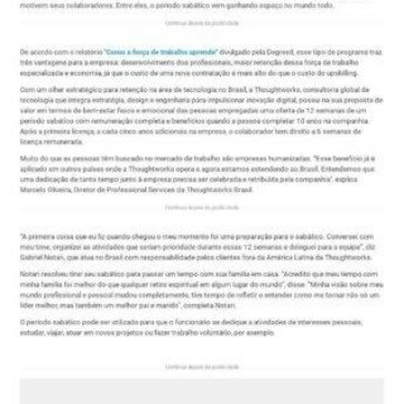 Período sabático gera engajamento e motivação – TV Cariri