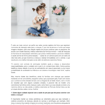 Crianças e pets: tire suas dúvidas e aposte nessa relação de amizade que só traz benefícios – Meu Pulgento