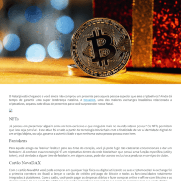 7 dicas de presentes de Natal para aficionados em criptoativos – Além do Click Tech