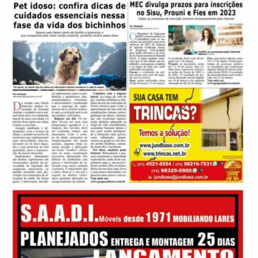 Pet idoso: confira dicas de cuidados essenciais nessa fase da vida dos bichinhos – Gazeta de Santo Amaro