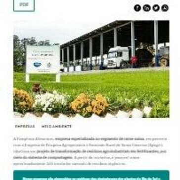 Pamplona Alimentos produz composto com resíduos orgânicos – Porci News