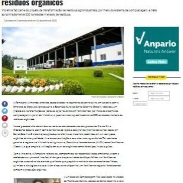 Pamplona Alimentos produz composto com resíduos orgânicos – O Presente Rural