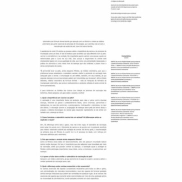 Pet imunizado: entenda a importância da vacinação e os cuidados que envolvem este processo – Não perde não