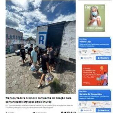 Transportadora promove campanha de doação para comunidades afetadas pelas chuvas no Litoral Norte de SP – Revide