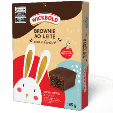 Wickbold apresenta Brownie Ao Leite para Páscoa