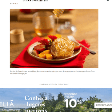 10 receitas para fazer no café da manhã ou lanche da tarde – Casa e Jardim