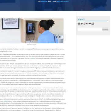 Iniciativas privadas buscam mais segurança no trânsito – NTC e Logística