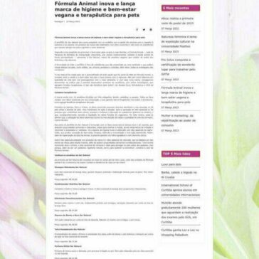 Fórmula Animal inova e lança marca de higiene e bem-estar vegana e terapêutica para pets – JustMi