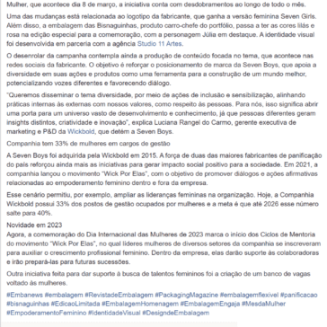 No mês da mulher, Seven Boys é Seven Girls – Embanews