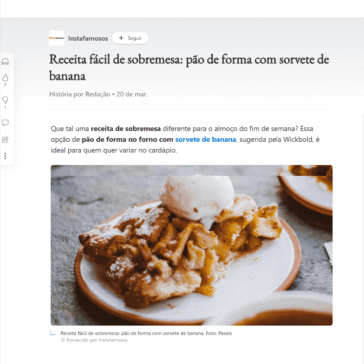 Receita fácil de sobremesa: pão de forma com sorvete de banana – MSN Brasil