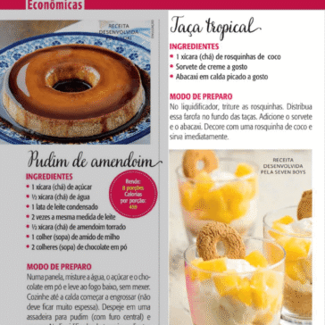 Receita de Pudim de amendoim – Traça Tropical