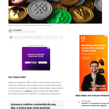 Qual a relação entre a Web 3.0 e as criptomoedas? – Exame