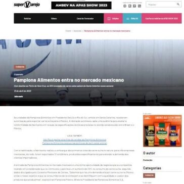 Pamplona Alimentos entra no mercado mexicano – Super Varejo