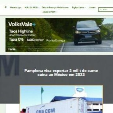 Pamplona visa exportar 2 mil t de carne suína ao México em 2023 – Jornal Campo Aberto