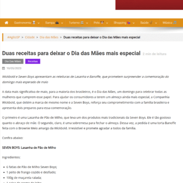 Duas receitas para deixar o Dia das Mães mais especial – AgitoSP