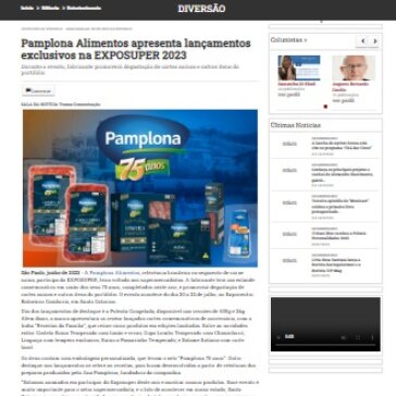 Pamplona Alimentos apresenta lançamentos exclusivos na EXPOSUPER 2023 – Amazonas em Dia