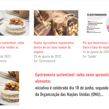 Dia da Gastronomia Sustentável: alimentos enlatados podem ajudar a cozinhar com maior consciência ecológica – Portal !Yoba