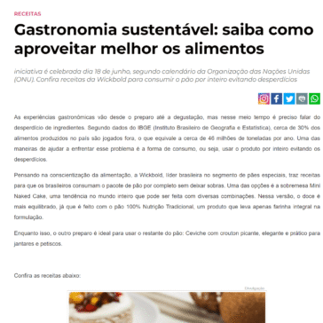 Gastronomia sustentável: saiba como aproveitar melhor os alimentos – Portal Rosa Choque