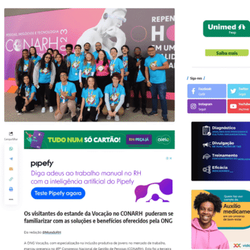 Vocação apresentou ecossistema de inclusão produtiva que beneficiou a atração e contratação de jovens qualificados – Mundo RH