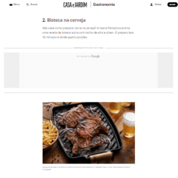 Para além de matar a sede: 10 receitas que levam cerveja no preparo! – Casa e Jardim