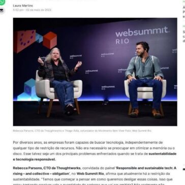 Empresas devem otimizar tecnologia para alcançarem sustentabilidade – IT Forum