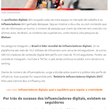 O que cativa os seguidores no país dos influenciadores? – Consumidor Moderno